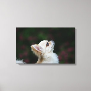 Toile Headshot aux cheveux longs 2 de chiwawa