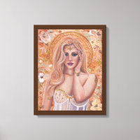 Helen of Troy golden art par Renee Lavoie