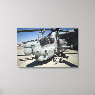 Toile Hélicoptère de combat superbe de cobra d'AH-1Z
