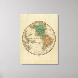 Toile Hémisphère de l'ouest 2