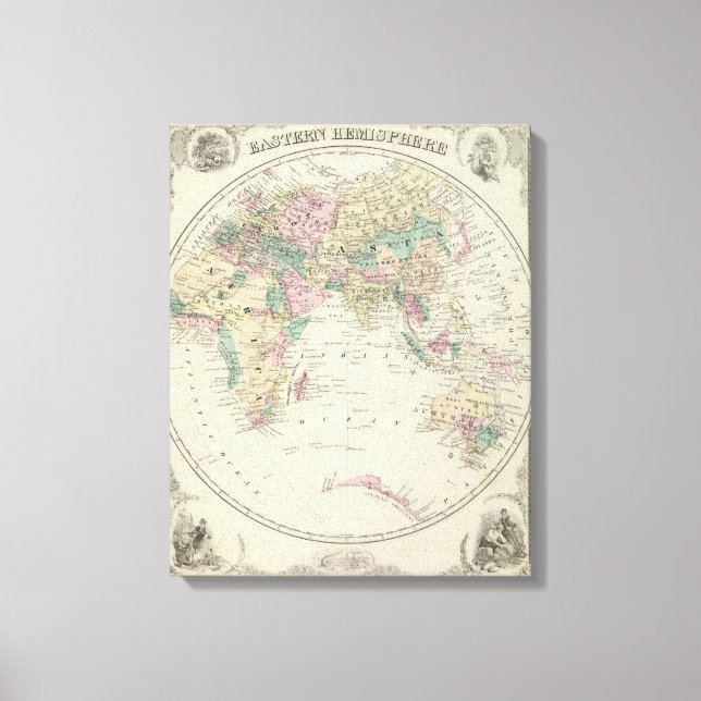 Toile Hémisphère oriental 4 (Recto)
