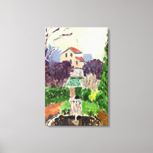 Toile Henri Matisse - LE JARDIN DES ARTISTES À LA QUESTI