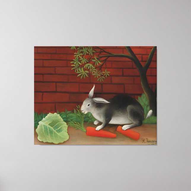 Toile Henri Rousseau art style (Recto)