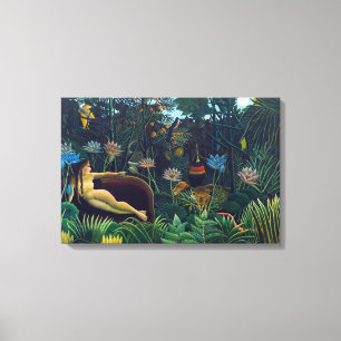 Toile Henri Rousseau - Le Rêve