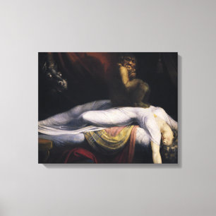 Toile Henry Fuseli - Le cauchemar