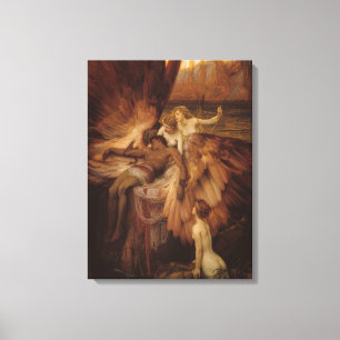 Toile Herbert Draper - La Chagrin De L'Icarus