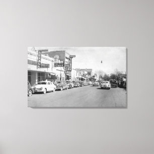 Toile Hermiston, photographie de vue de rue principale