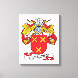 Toile Hernandez Family Crest