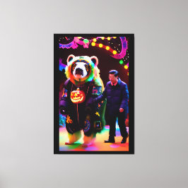 Toile Heure du Parti communiste d'Halloween - Ken Gage A