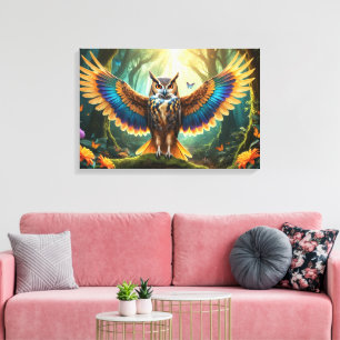 Toile Hiboul majestueux Phoenix Hybrid