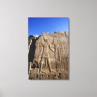 Hiéroglyphes anciens sur le mur, Temple de Karnak,