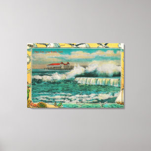 Toile High Tide à Long Beach, Californie