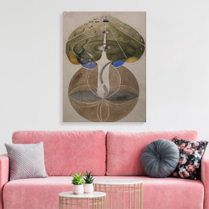 Toile Hilma Af Klint, Arbre de la connaissance n°2 Art a