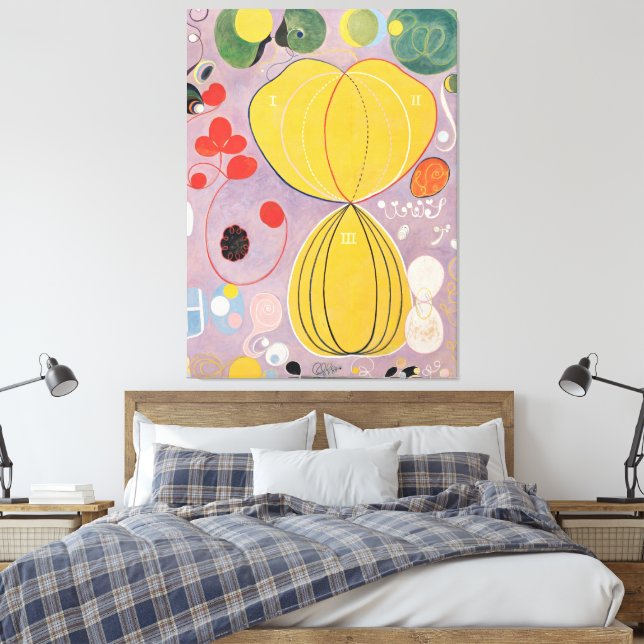 Toile Hilma af Klint - Group IV, No. 7, The Ten Largest, (Insitu(Chambre))