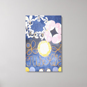 Toile Hilma af Klint - LE DIX PLUS GRAND 1907