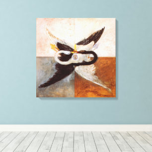 Toile Hilma Af Klint, Le Swan No.24, Art Abstrait