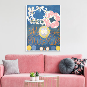 Toile Hilma Af Klint, Les Dix Plus Grands N°1, Art Abstr