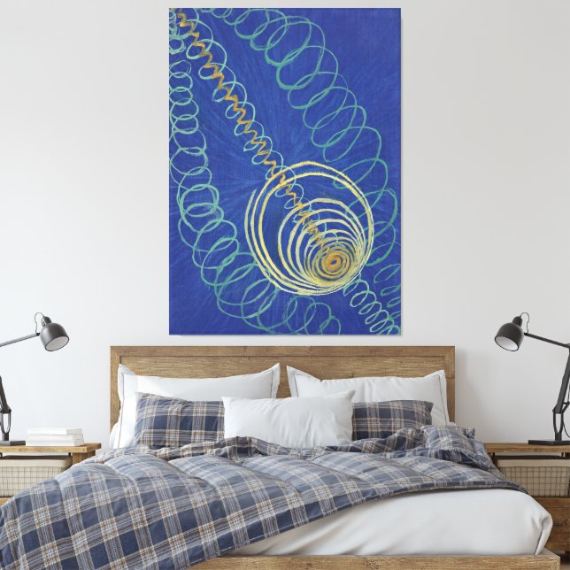 Toile Hilma af Klint - Primordial Chaos, No. 16, The WU (Insitu(Chambre))