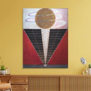 Toile Hilma Af Klint, Retable n° 2, Art Abstrait