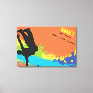 Toile HIP HOP DANCE Bar Bat mitzvah Connexion Bureau