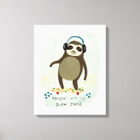 Hipster Sloth | Rollin' Avec Mes Jams Lents