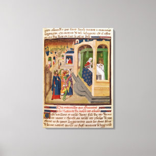 Toile 'Histoire du Grand Alexandre'