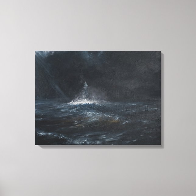 Toile HMS Duke de York 1943 2014 (Recto)