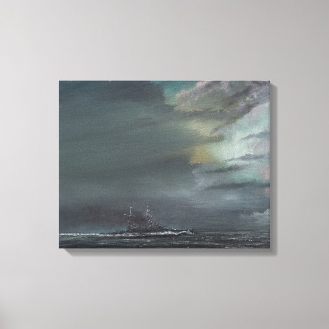 Toile HMS Hood 1941 2014 (Recto)