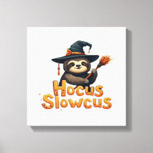 Toile Hocus Slowcus Paresseux amateurs de costume de Hal