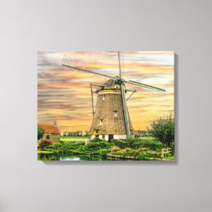 Toile Holland Windmill