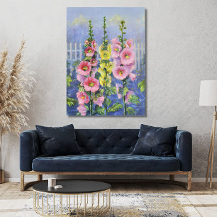 Toile Hollywood rose et jaune par Cargill, 1937