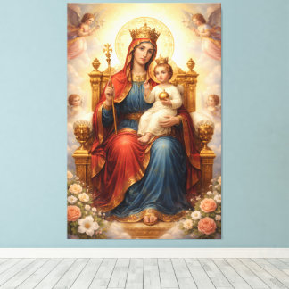 Toile Holy Mother of God – Divine Love & Protection´12