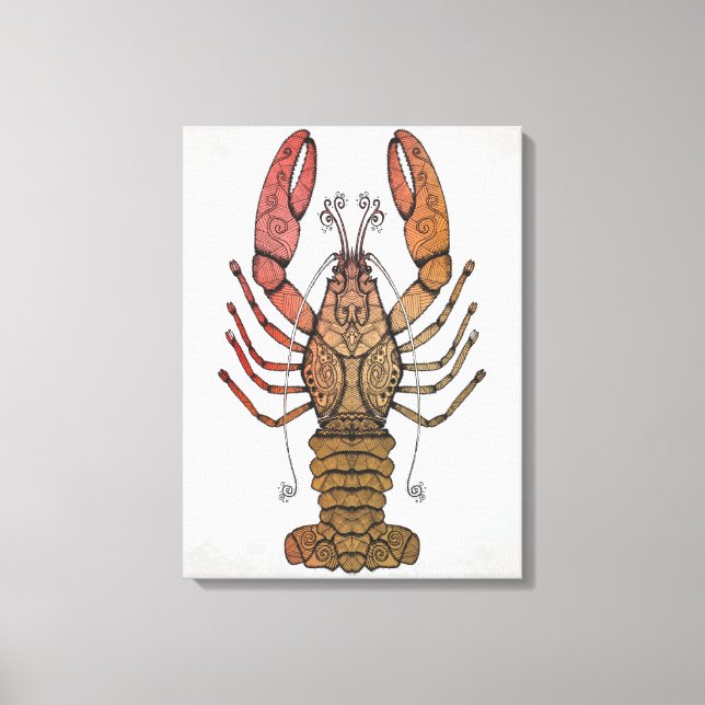 Toile Homard style (Recto)