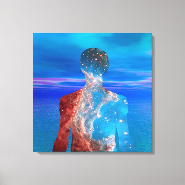 Toile Homme étoile (Recto)