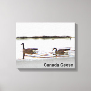 Toile Honkers - Oies du Canada