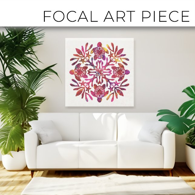 Toile Honu (tortue de mer) (Créateur téléchargé)