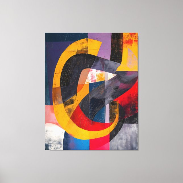 Toile Horizon Entrelacé (Recto)