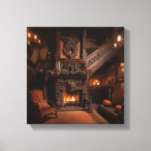 Toile Horizons hantés