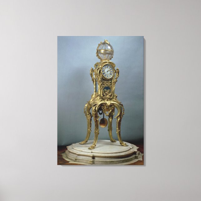 Toile Horloge astronomique des passagers réalisée par Ja (Recto)