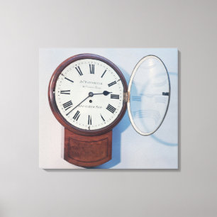 Toile Horloge de cadran de tronc, Londres, 1850