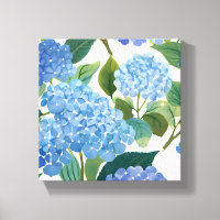 Hortensias bleus | Beau buisson floral