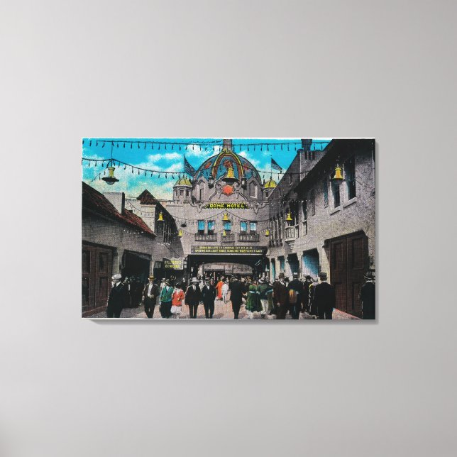 Toile Hôtel Dome de Ocean Park Pier (Recto)