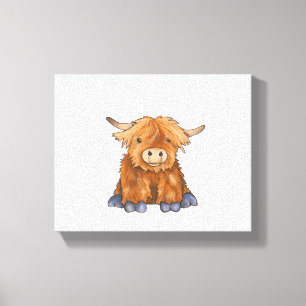 Toile Huggy Harry - Partie de ma série Fluffy Friends Cl