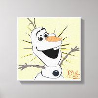 Hugs Chauds Snowman Canvas Imprimer Mur Art