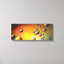 Toile Huile sur l'eau