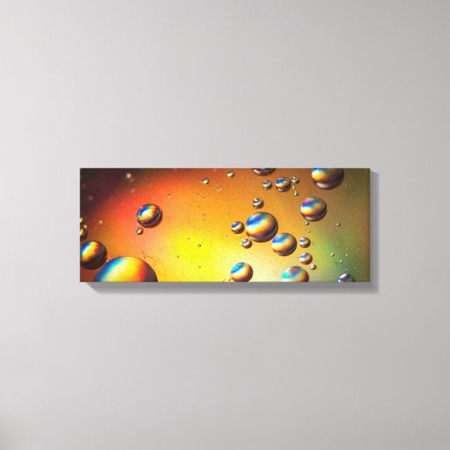 Toile Huile sur l'eau (Recto)