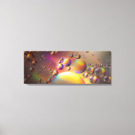 Toile Huile sur l'eau