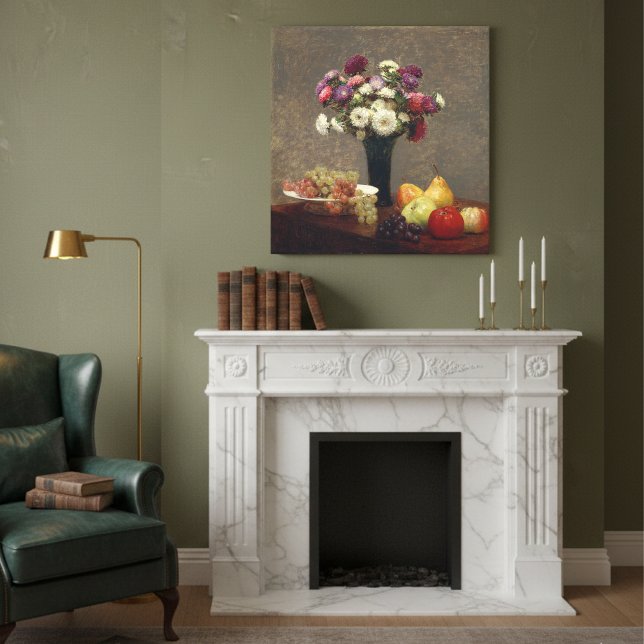 Toile Huiles et fruits d'Henri Fantin-Latour sur une tab (Créateur téléchargé)
