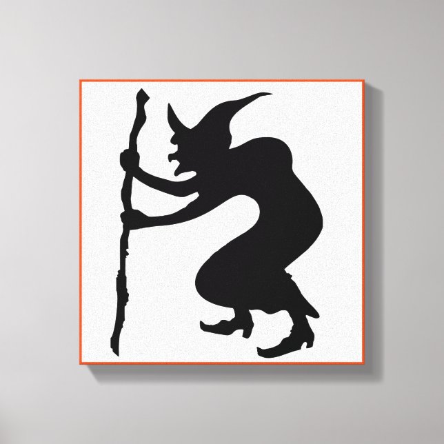 TOILE HUNCHBACK HALLOWEEN WITCH (Recto)