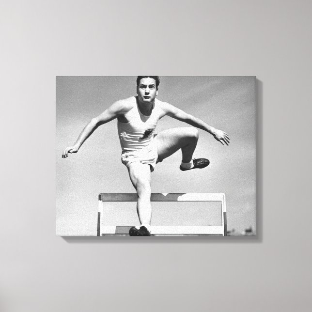 Toile Hurdling (Recto)